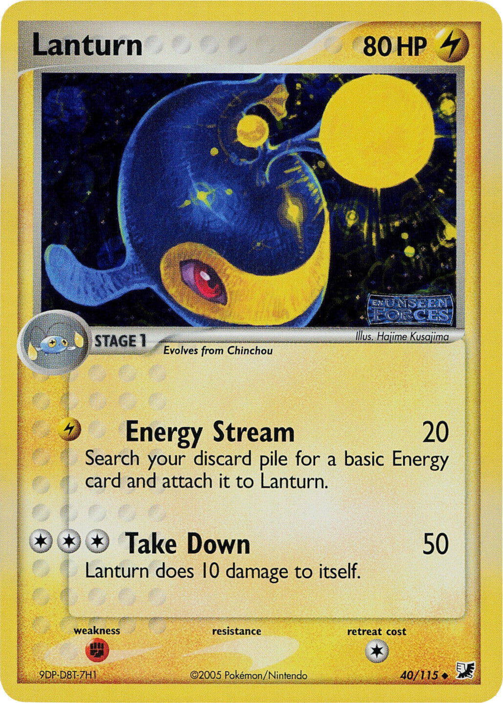 Lanturn (40/115) (Stamped) [EX: Unseen Forces] | The Gaming-Verse