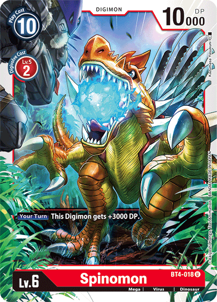 Spinomon [BT4-018] [Great Legend] | The Gaming-Verse