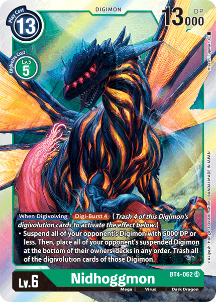 Nidhoggmon [BT4-062] [Great Legend] | The Gaming-Verse