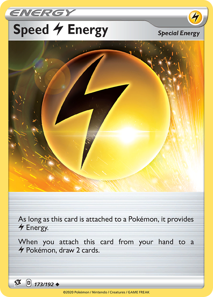 Speed Lightning Energy (173/192) [Sword & Shield: Rebel Clash] | The Gaming-Verse