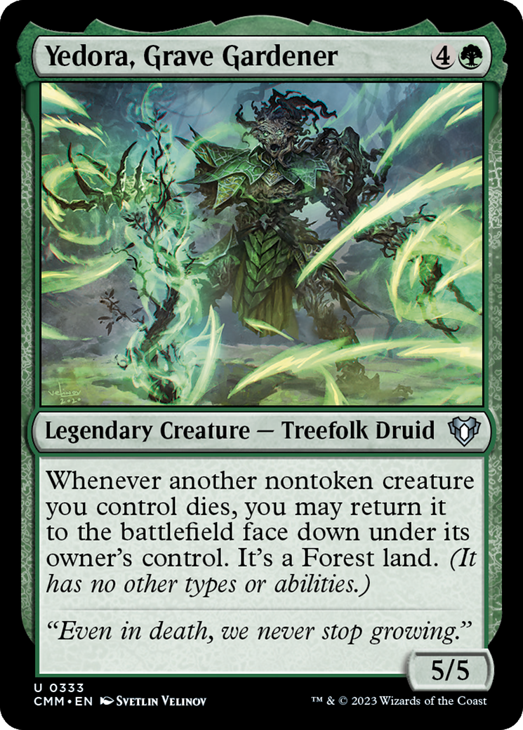 Yedora, Grave Gardener [Commander Masters] | The Gaming-Verse