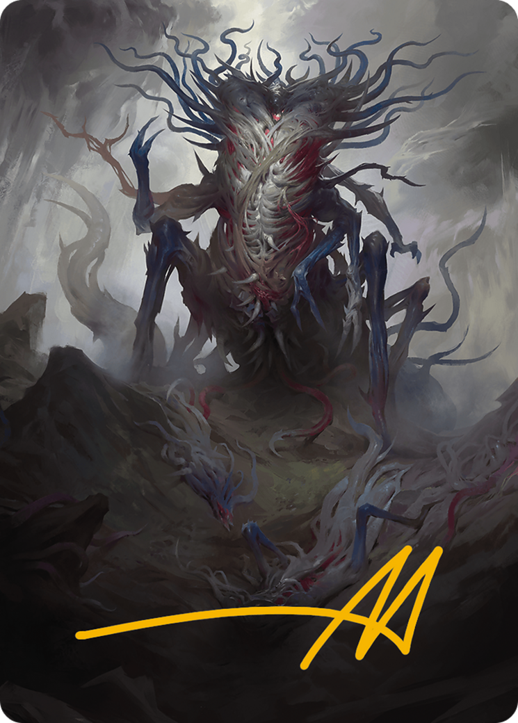 Azlask, the Swelling Scourge Art Card (Gold-Stamped Signature) [Modern Horizons 3 Art Series] | The Gaming-Verse