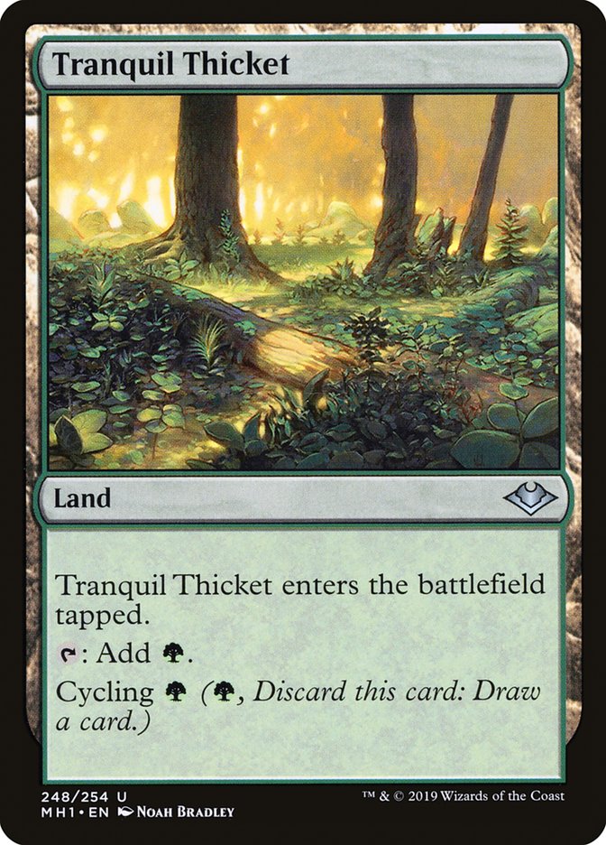 Tranquil Thicket [Modern Horizons] | The Gaming-Verse