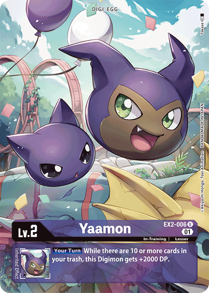 Yaamon [EX2-006] (Alternate Art) [Digital Hazard] | The Gaming-Verse