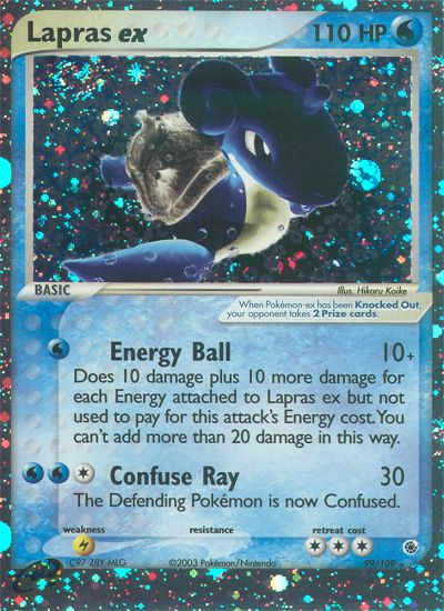 Lapras ex (99/109) [EX: Ruby & Sapphire] | The Gaming-Verse