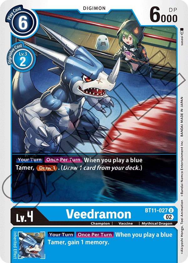 Veedramon [BT11-027] [Dimensional Phase] | The Gaming-Verse