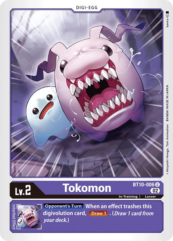 Tokomon [BT10-006] [Xros Encounter] | The Gaming-Verse