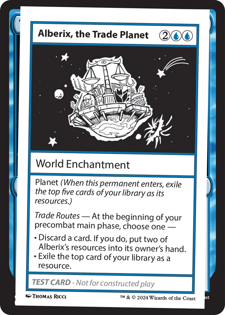 Alberix, the Trade Planet [Mystery Booster 2 Playtest Cards] | The Gaming-Verse