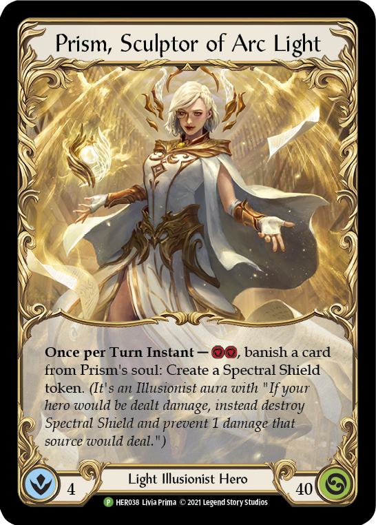 Prism, Sculptor of Arc Light [HER038] (Promo)  Rainbow Foil | The Gaming-Verse