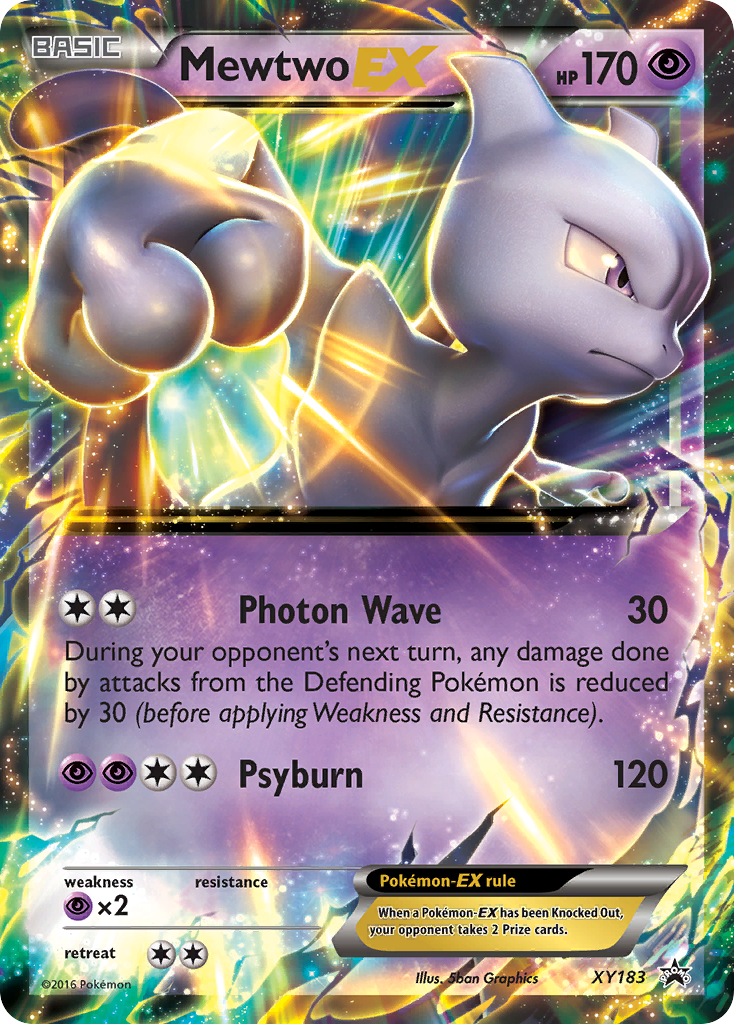 Mewtwo EX (XY183) [XY: Black Star Promos] | The Gaming-Verse