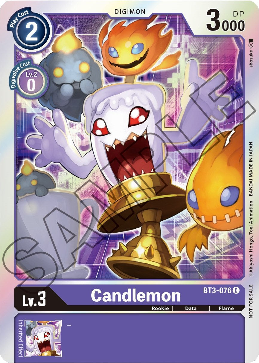 Candlemon [BT3-076] (Event Pack 1) [Release Special Booster Promos] | The Gaming-Verse