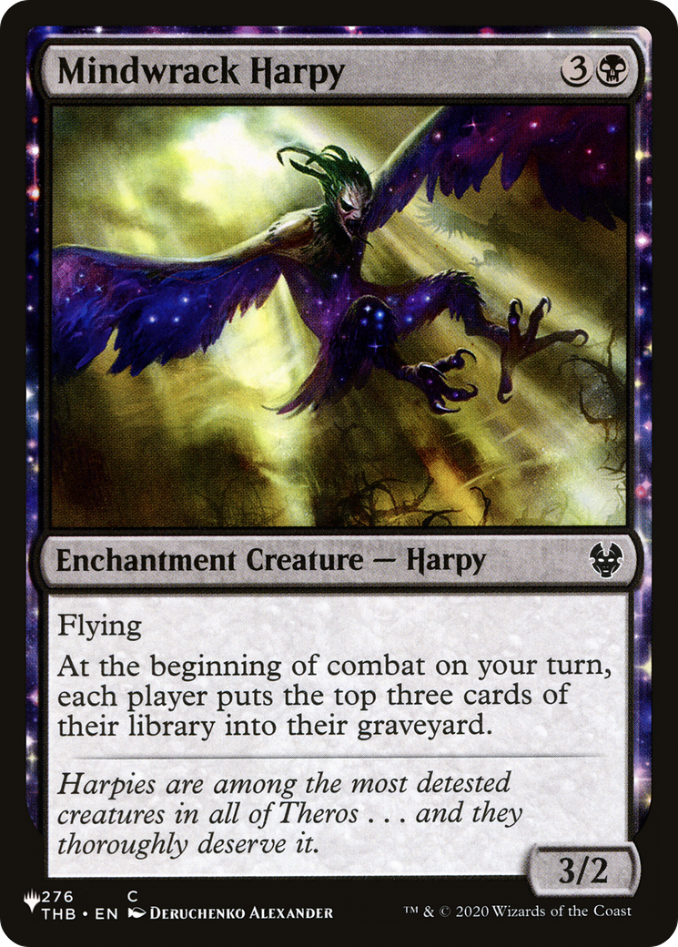 Mindwrack Harpy [The List Reprints] | The Gaming-Verse