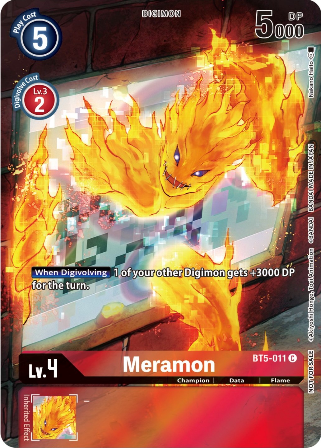 Meramon [BT5-011] (25th Special Memorial Pack) [Battle of Omni Promos] | The Gaming-Verse