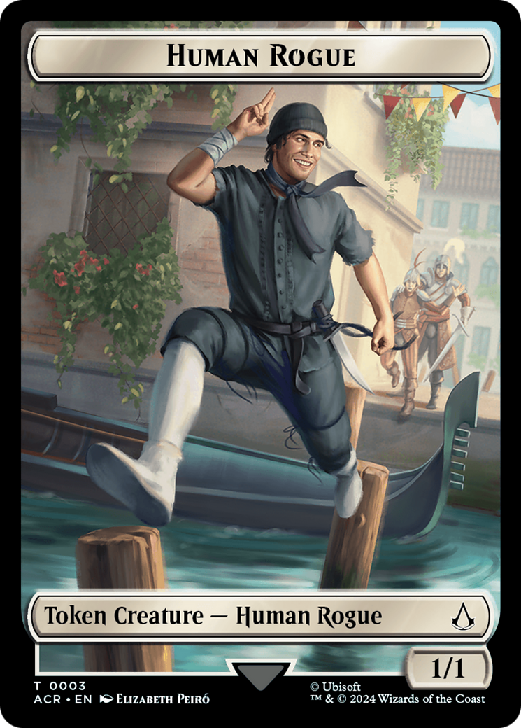 Human Rogue Token [Assassin's Creed Tokens] | The Gaming-Verse