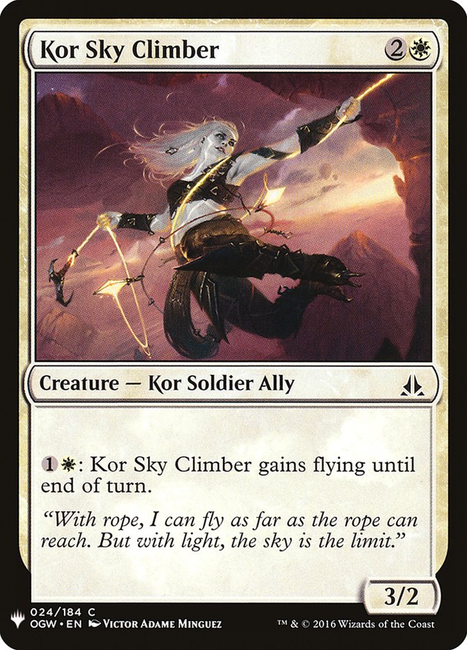 Kor Sky Climber [Mystery Booster] | The Gaming-Verse