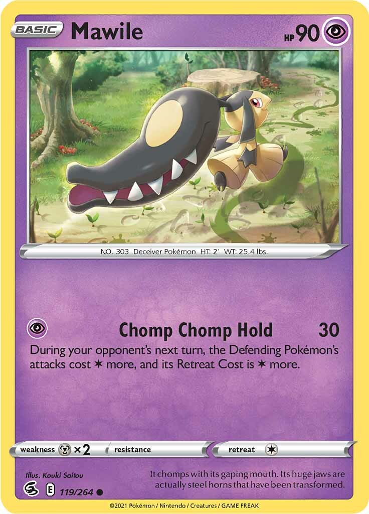 Mawile (119/264) [Sword & Shield: Fusion Strike] | The Gaming-Verse