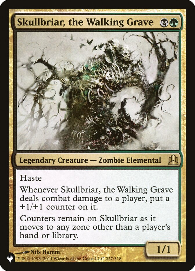 Skullbriar, the Walking Grave [The List] | The Gaming-Verse