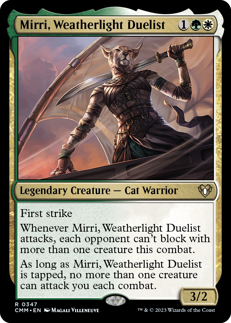 Mirri, Weatherlight Duelist [Commander Masters] | The Gaming-Verse