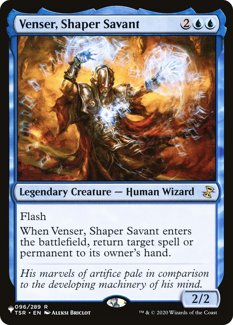 Venser, Shaper Savant [The List] | The Gaming-Verse