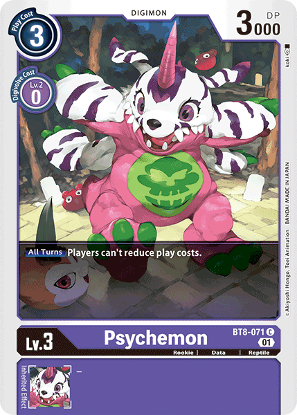 Psychemon [BT8-071] [New Awakening] | The Gaming-Verse