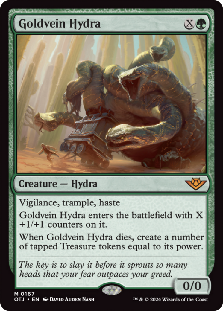 Goldvein Hydra [Outlaws of Thunder Junction] | The Gaming-Verse