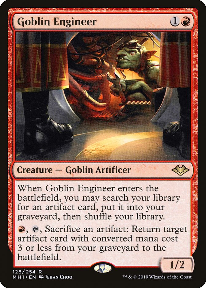 Goblin Engineer [Modern Horizons] | The Gaming-Verse