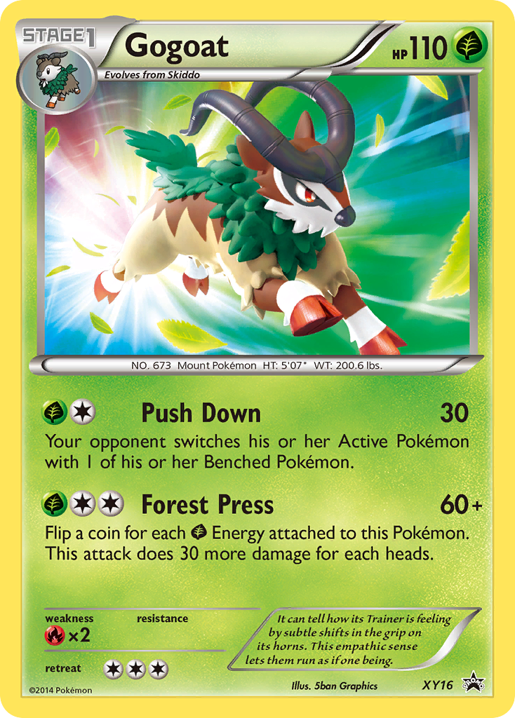 Gogoat (XY16) [XY: Black Star Promos] | The Gaming-Verse