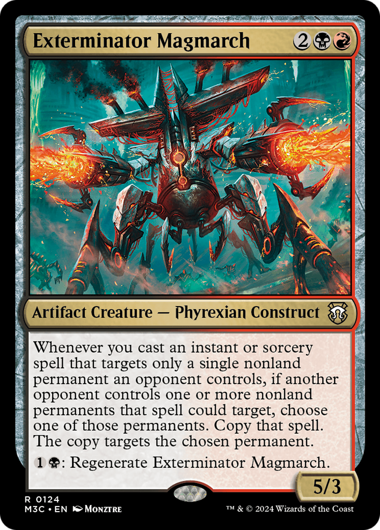 Exterminator Magmarch [Modern Horizons 3 Commander] | The Gaming-Verse