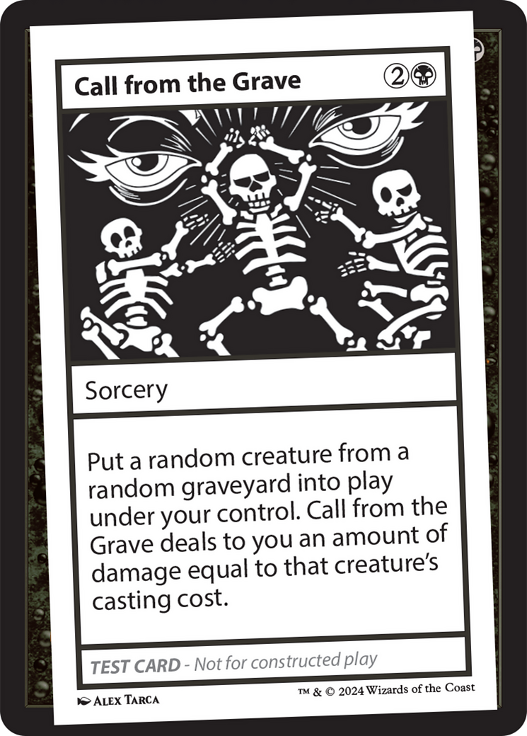 Call from the Grave [Mystery Booster 2 Playtest Cards] | The Gaming-Verse