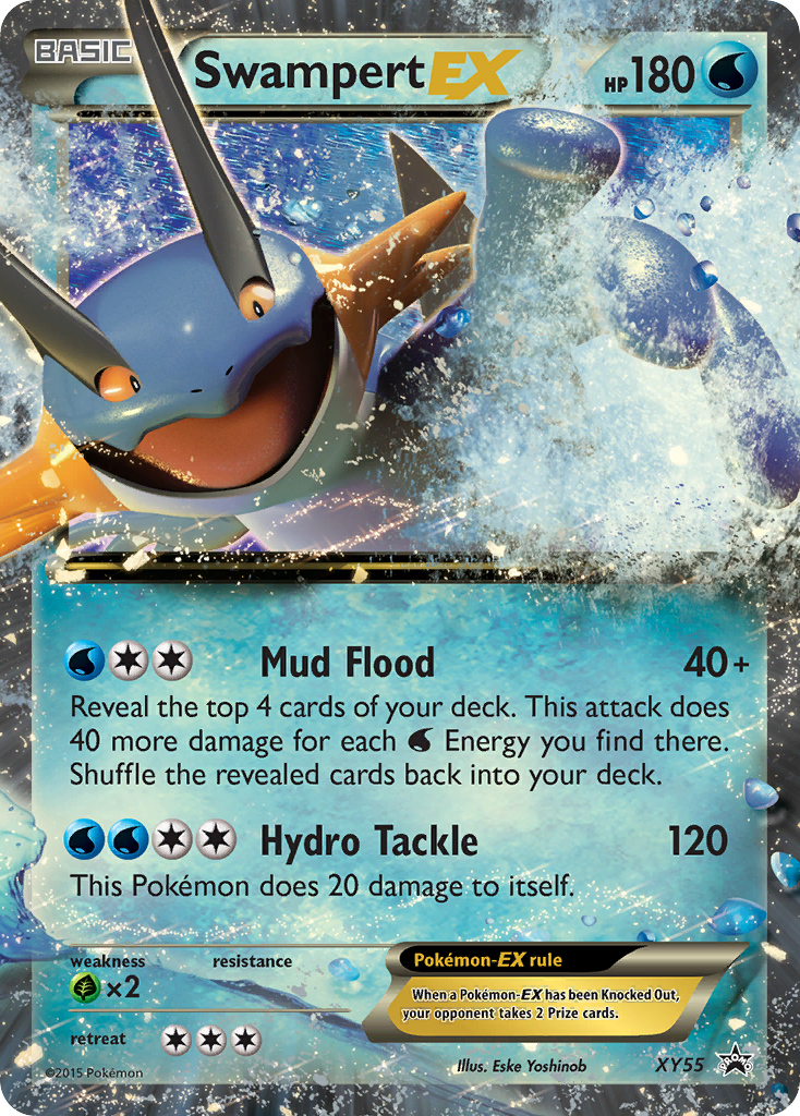 Swampert EX (XY55) [XY: Black Star Promos] | The Gaming-Verse