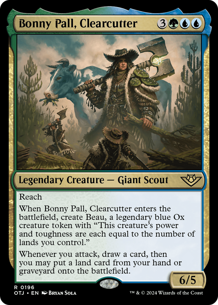 Bonny Pall, Clearcutter [Outlaws of Thunder Junction] | The Gaming-Verse