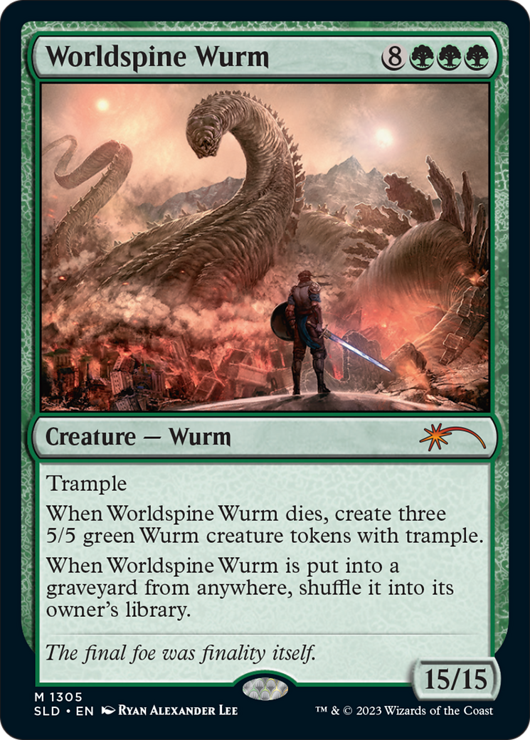 Worldspine Wurm [Secret Lair Drop Series] | The Gaming-Verse