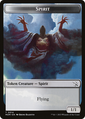 Phyrexian Myr // Spirit (14) Double-Sided Token [March of the Machine Tokens] | The Gaming-Verse