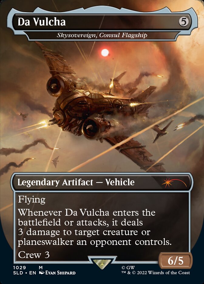 Da Vulcha - Skysovereign, Consul Flagship (Borderless) [Secret Lair Drop Series] | The Gaming-Verse