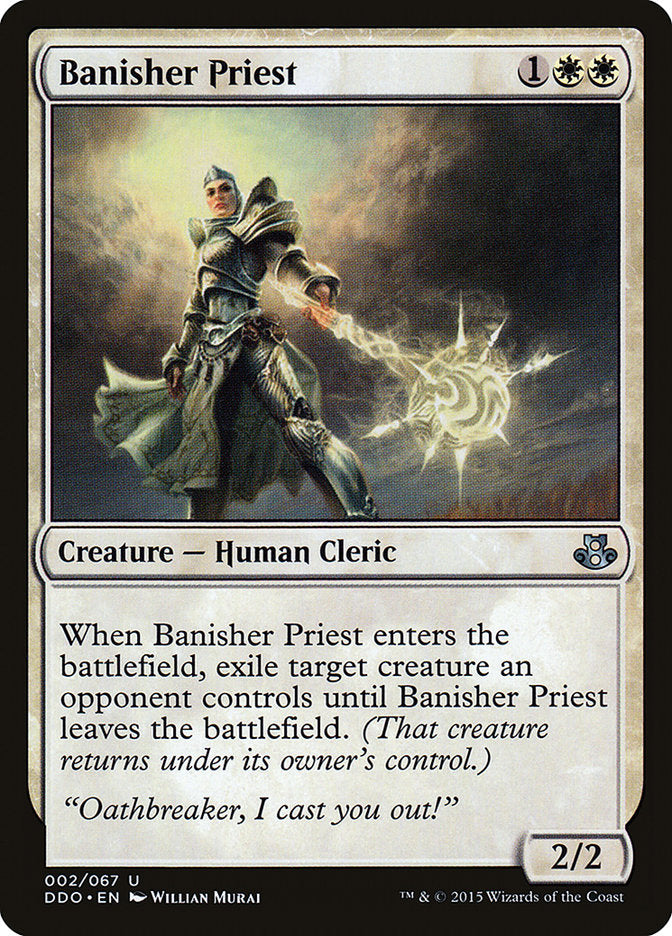 Banisher Priest [Duel Decks: Elspeth vs. Kiora] | The Gaming-Verse