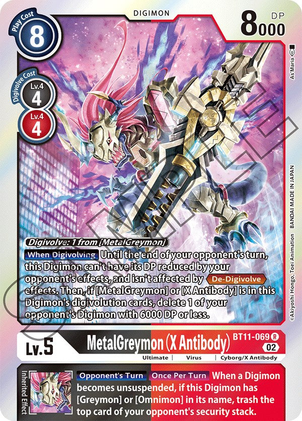 MetalGreymon (X Antibody) [BT11-069] [Dimensional Phase] | The Gaming-Verse