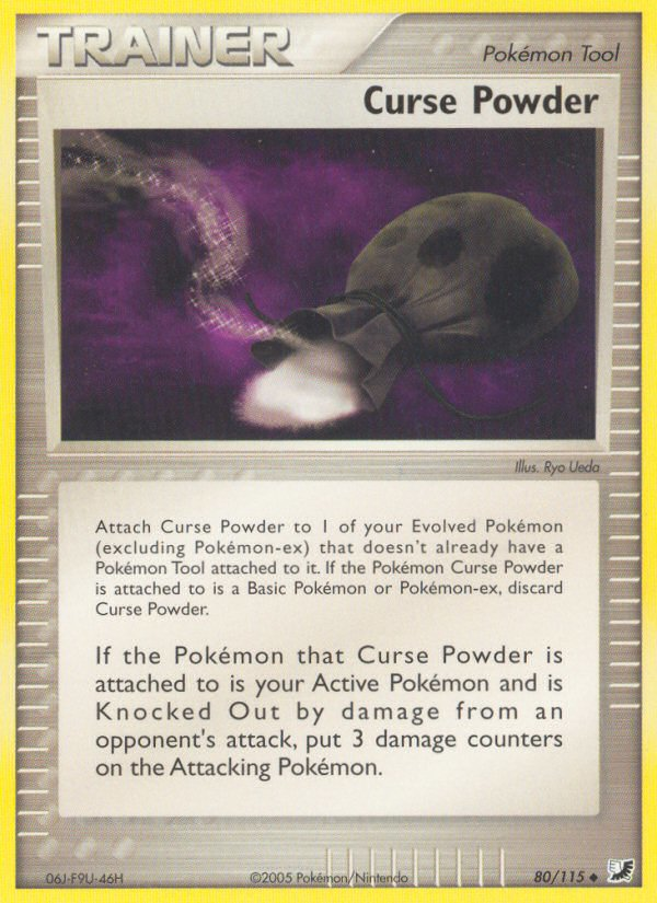 Curse Powder (80/115) [EX: Unseen Forces] | The Gaming-Verse