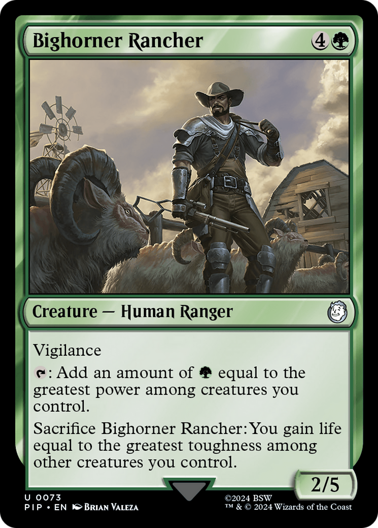 Bighorner Rancher [Fallout] | The Gaming-Verse