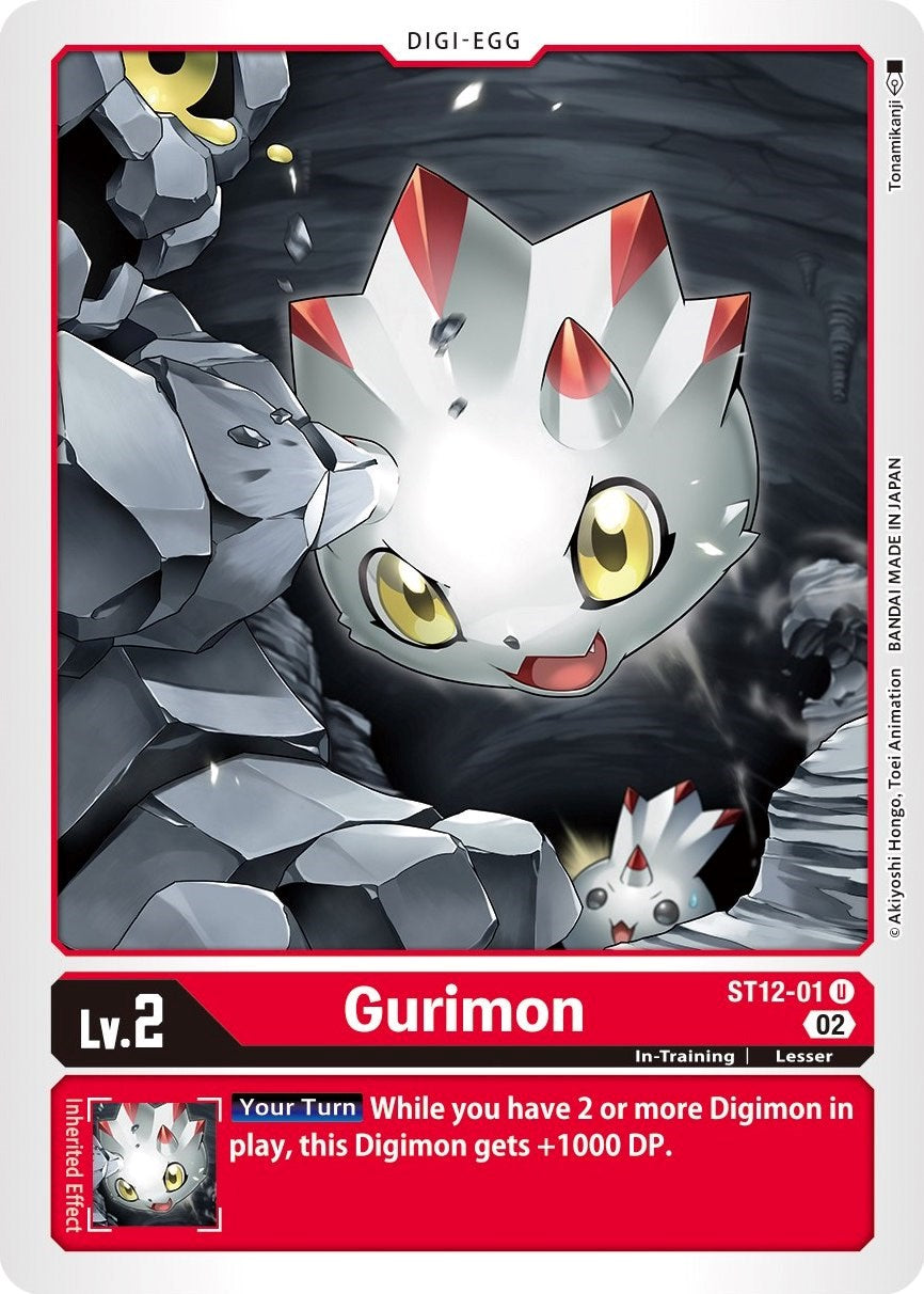 Gurimon [ST12-01] [Starter Deck: Jesmon] | The Gaming-Verse