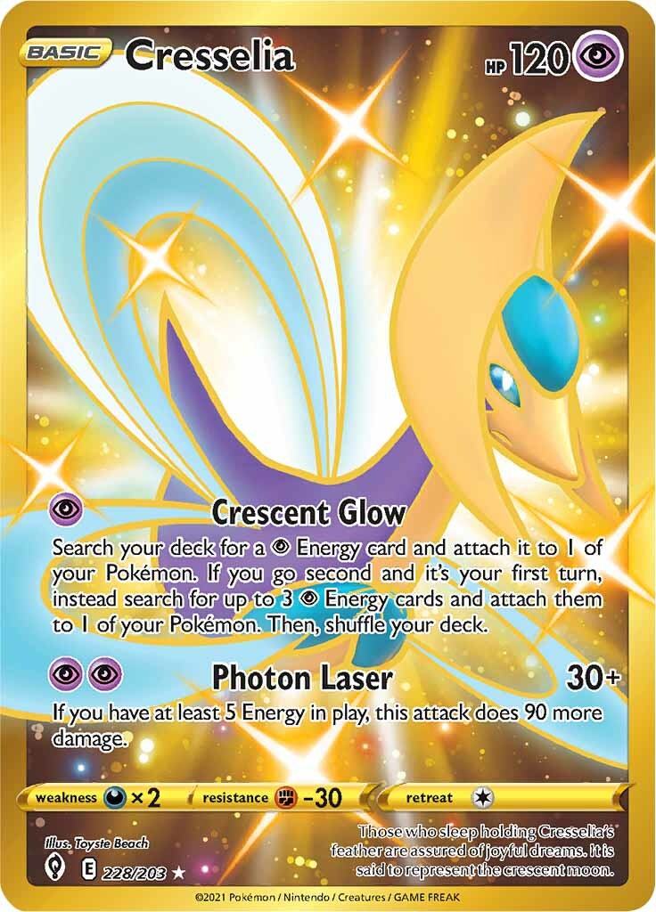 Cresselia (228/203) [Sword & Shield: Evolving Skies] | The Gaming-Verse