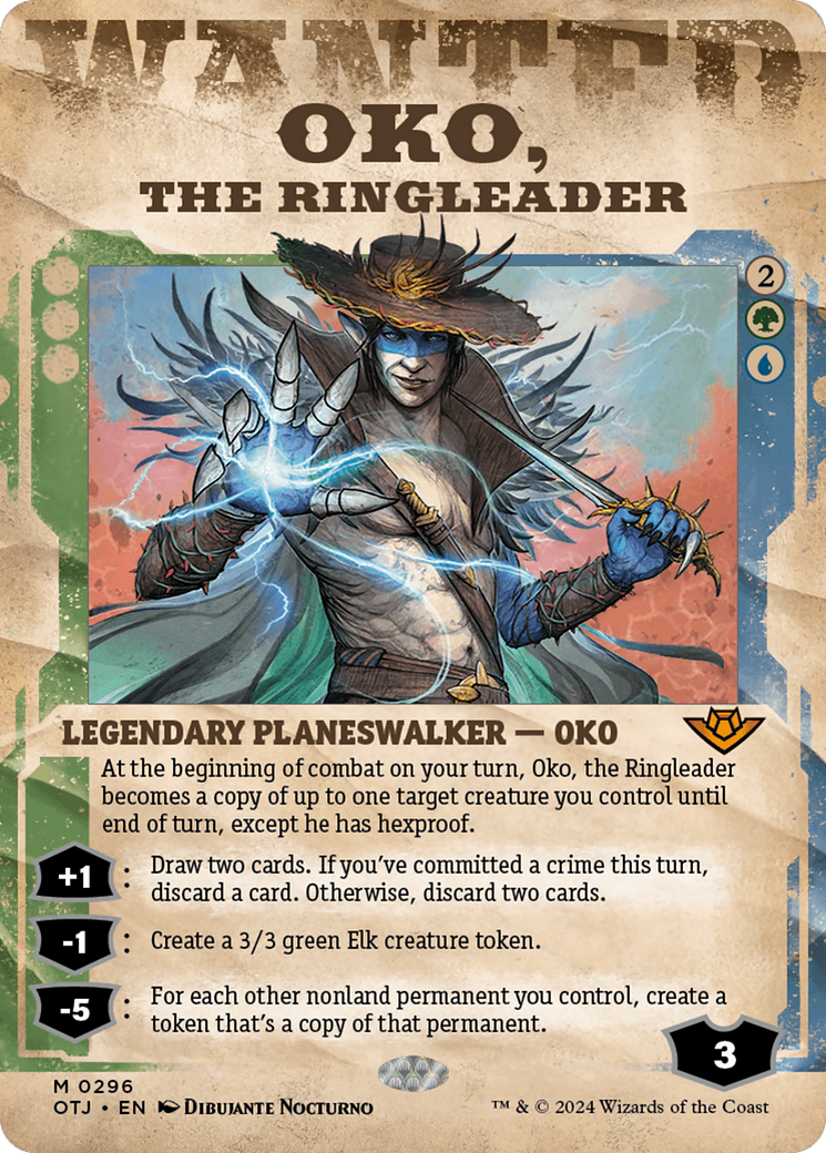 Oko, the Ringleader (Showcase) [Outlaws of Thunder Junction] | The Gaming-Verse