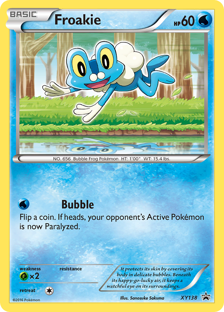 Froakie (XY138) [XY: Black Star Promos] | The Gaming-Verse