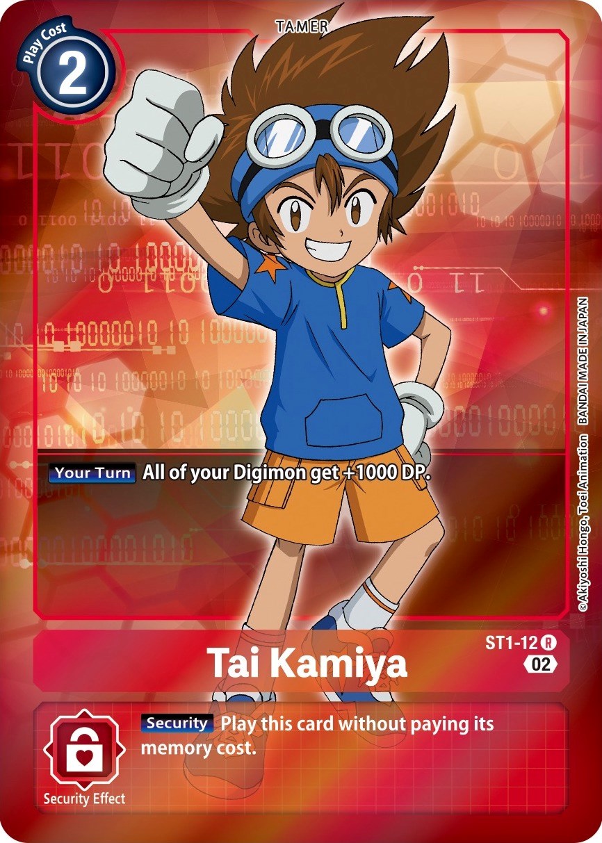 Tai Kamiya [ST1-12] (Alternate Art) [Starter Deck: Jesmon] | The Gaming-Verse