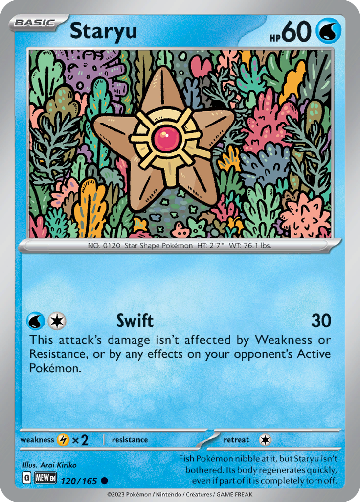 Staryu (120/165) [Scarlet & Violet: 151] | The Gaming-Verse