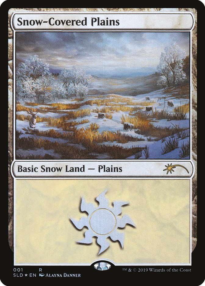 Snow-Covered Plains (001) [Secret Lair Drop Series] | The Gaming-Verse