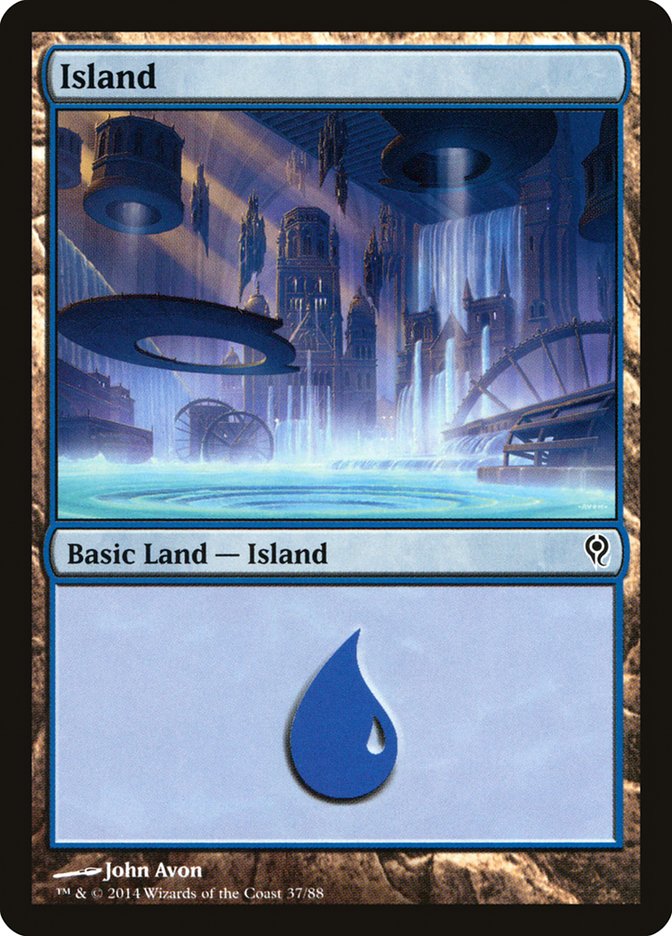 Island (37) [Duel Decks: Jace vs. Vraska] | The Gaming-Verse