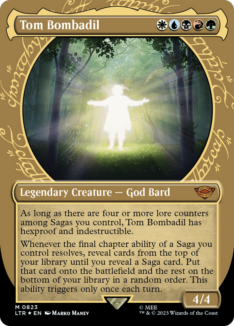 Tom Bombadil (Showcase) (Surge Foil) [The Lord of the Rings: Tales of Middle-Earth] | The Gaming-Verse