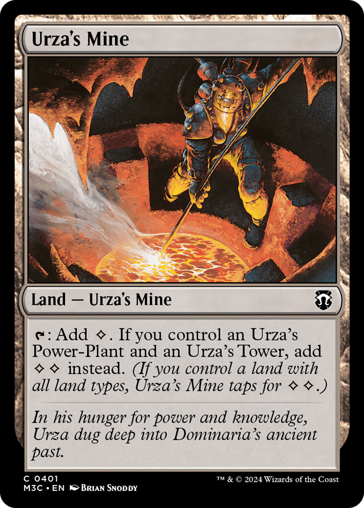 Urza's Mine (Ripple Foil) [Modern Horizons 3 Commander] | The Gaming-Verse