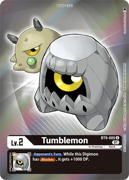 Tumblemon [BT9-005] (Alternative Art - Box Topper) [X Record] | The Gaming-Verse