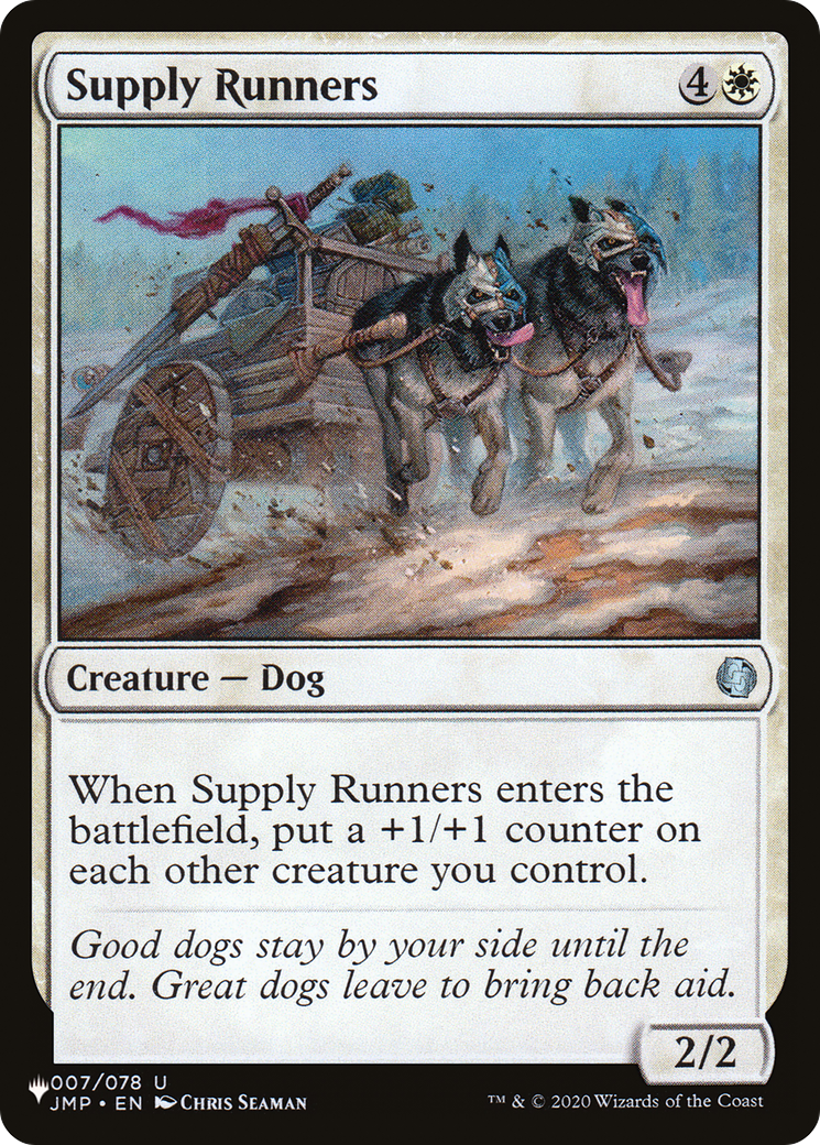 Supply Runners [The List Reprints] | The Gaming-Verse